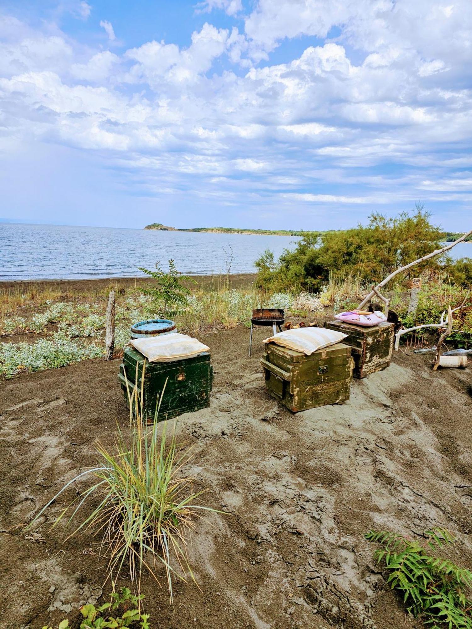 Beachfront Caravans Черноморец Екстериор снимка